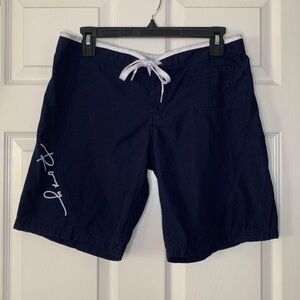 Roxy women’s swim shorts size 5 navy blue